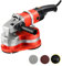 Smerigliatrice per calcestruzzo Levigatrice angolare professionale per cemento da 3000 W, levigatrice per pareti da 2800 giri/min con 6 velocità di regolazione, lucidatrice per pavimenti con