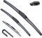 Juego de escobillas limpiaparabrisas para Honda CR-V CRV 2 2001-2006 Parabrisas De Coche Escobillas Limpiaparabrisas Cepillo de Lluvia