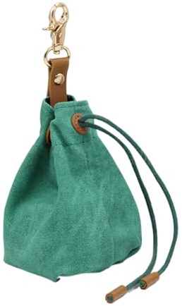 Demsyeq Leckerli-Tasche für Hunde – Snack-Halter mit Gürtelclip – Welpen-Leckerli-Tasche – für Feuchttücher, Rindfleisch, Trockenfutter, Spaziergänge, Wandern, Abenteuer, Camping
