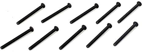 Team Losi Button Head Screws M3 x 35mm (10)