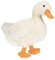 Uni-Toys - Gans weiß, stehend - 32 cm (Höhe) - Plüsch-Vogel - Plüschtier, Kuscheltier