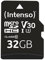 Intenso Professional MicroSDHC Memory Card, Class 10 UHS-I, 32 GB, Blue