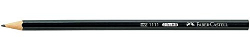 Faber-Castell 3 Bleistifte Papier 1111 Mine HB