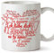 Mugffins Tazas desayuno originales para enamorados, Regalos de pareja, novios, San Valentín - Te Quiero/I Love You/múltiples idiomas - Tazas de cerámica co