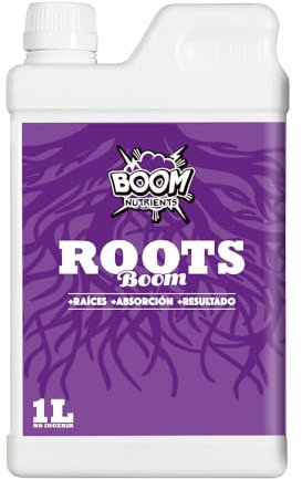 Boom Nutrients Roots Boom - Fertilizzante e stimolatore per radici di piante, 1 litro