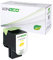 Kineco Toner mit CHIP kompatibel für Lexmark C2325dw C2425dw C2535dw MC2325adw MC2425adw MC2535adwe MC2640adwe C2320Y0 Yellow