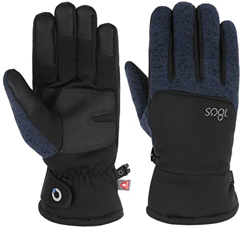 180s Aztec AllTouch Handschuhe Fingerhandschuhe Herrenhandschuhe Herren - mit Futter, Klettverschluss Herbst-Winter