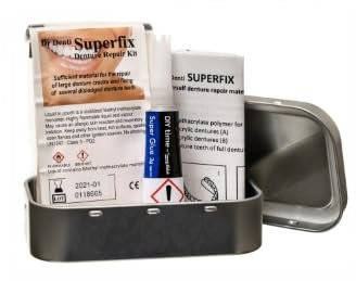 PROTHESEN REPARATUR Set Dr.Denti Superfix 1 Stück