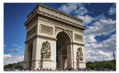 Tapete Vlies 520x318cm Arc de Triomphe Paris No.H8508M_TV5BC
