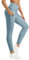 Flatik Sport Leggings Damen mit Taschen，Damen Blickdicht Leggings Damen Fitnesshose Sporthose Laufende Leggings XL
