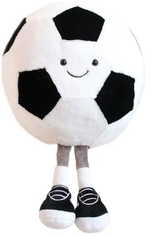 SYTTNUM Plüsch Fußball Spielzeug,Fußball Plüschtier Spielzeug,Fußball Kissen Weich Flauschig,Geschenk Für Fußball Liebhaber und Jungen Mädchen,19CM