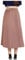 Faltenrock Damen Lang Midi Plisseerockfaltenrock Damen Midi Plisseerock Elegent Boho Elastisch Chiffon Rock Sommer Strandrock Rosa