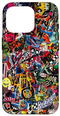 Hülle für iPhone 16 Pro Graffiti