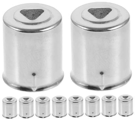 Alipis Microwave Oven Spare Parts 10pcs Triangle Hole Magnetron Caps Easy to Install Suitable for Models