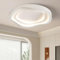 HTsilphelene Moderne Deckenleuchte, 40cm Dimmbare 3000K-6500K Deckenlampe Schlafzimmer, Minimalistische Kreativitätsform Lampe Deckenlampe für Wohnzimmer Schlafzimmer Küche Flur (A 40CM)