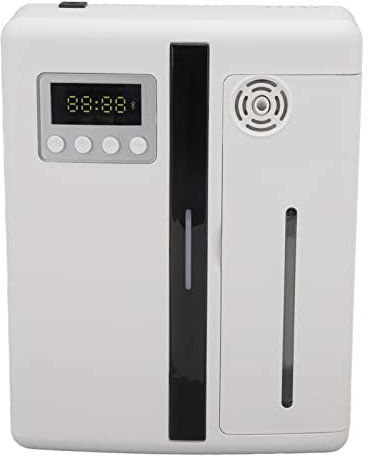 ALQSIM Essential Oil Diffuser, Phone APP Remote Control Scent Air Machine with Timer, Cold Air Aromatherapy Diffuser with Fan, Intelligent Aromatherapy Machine for Spa, Yoga, Home, Office