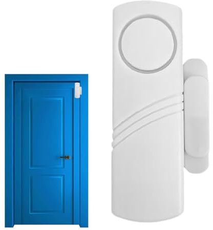 Capteurs D'alarme De Fenêtre | Système De Sécurité Domestique,Alerte De Porte Ouverte, Butée De Porte D'alarme, Installation Facile pour La Maison, Les Voitures, La Sécurité des, Le Garage, L'