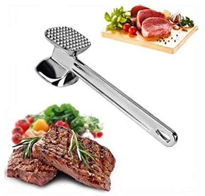 Ice Crushers Steak Tenderizer Hammer Aluminiumlegierung Fleischhälfte für Rindfleisch und Geflügelcrise -Eis für Cocktails und Gefrorenes Gemüse Einzigartiges für Familie und Freunde