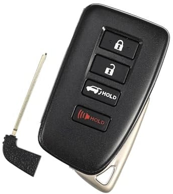 MACHSWON Keyless Remote Smart Key Fob for Lexus RX450h NX300h RX350 LX570 2020–2021 FCC HYQ14FLB SK System Replacement with Battery & Chip - 1 Piece