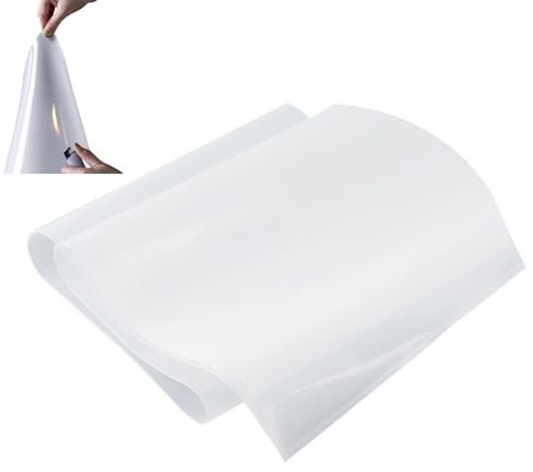 LOJAX Tampons carrés en Silicone de qualité Alimentaire, Joints en Silicone résistants aux Hautes températures, tampons de réparation de Soudure, Fabrication de Divers Joints (500 x 500 mm)
