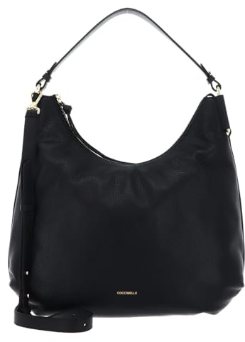 Coccinelle Leder Schultertasche Umhängetasche Rebekka Handbag Grained Leather