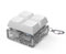 YAOGUI Mechanical Keyboard Switches Tester Keychain Toy With LED Light Crisps Pressings Stress Relief Tool 4-Key Keychain