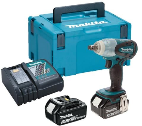 Makita BTW251RFE 18V LXT Li-ion Impact Wrench with 2 x Batteries