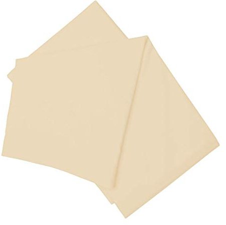 Belledorm Easycare Percale Flat Sheet (Single) (Cream)