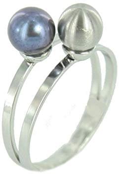 Skagen Damen-Ring Edelstahl Gr. 54 (17.2) JRSB020S7