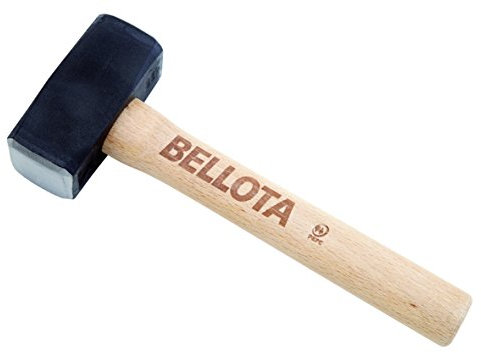 Bellota 5310-C - Maceta cuadrada, mango de madera de haya, 1200 gramos