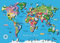 World MAP 60 PC Puzzle