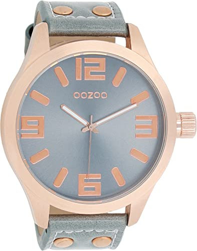 Oozoo C1104 – Uhr für Männer, Lederband