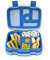 Bentgo Kids Children's Lunch Box - Bento-styled Lunch Solution Offers Durable, Leak-proof, On-the-go Meal and Snack Packing (Blue) by Bentgo