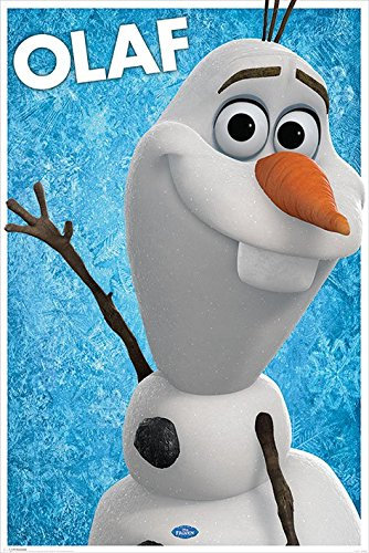 Frozen Olaf Maxi Poster, Mehrfarbig