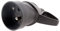 Fiche femelle anneau 1 prise 16A 2P+T - Noir - Zenitech