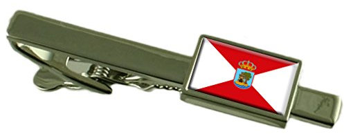 Select Gifts La ciudad de Vigo Clip de corbata Bandera España