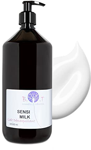 B.O.T Cosmetic & Wellness - Mizellen Reinigungsmilch 1000ml | Intensiver Make-up-Entferner | Sanfte Reinigung | Hydratisiert alle Hauttypen | Für Augen & Lippen