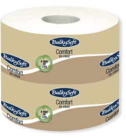 Cura Farma Lot de 96 rouleaux de papier hygiénique pour hôtel, restaurant, B&B, Casa