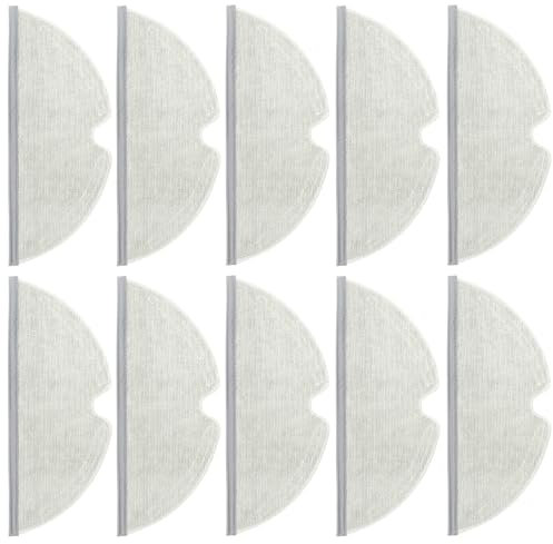 Lot de 10 Chiffons de Nettoyage à Couverture complète pour aspirateur Xiaomi Roborock S5 S50 S51 S55 S6 S6 MAXV S5 Max