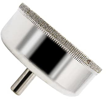Diamond Hole Saw 75mm,LAIWEI Glass Drill Bits,Porcelain Drill Bits,Granite Drill Bits,Marble Drill Bits,Electric Drill Bits,Ceramic Drill Bits,Cutting Diameter(2-15/16”(75mm))