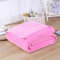 Weiche Einfarbige Koralle Fleecedecke Warme Sofadecke Twin Queen Size Flauschiger Flanell Nerzwurf Plaid Plane Blankets-Pink,50X70CM(20X28Inches)