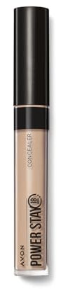 AVON Power Stay Power 12N Concealer (Neutral Fair), leichte und atmungsaktive Formel, deckt Augenringe und Unvollkommenheiten ab, heller natürlicher Farbton