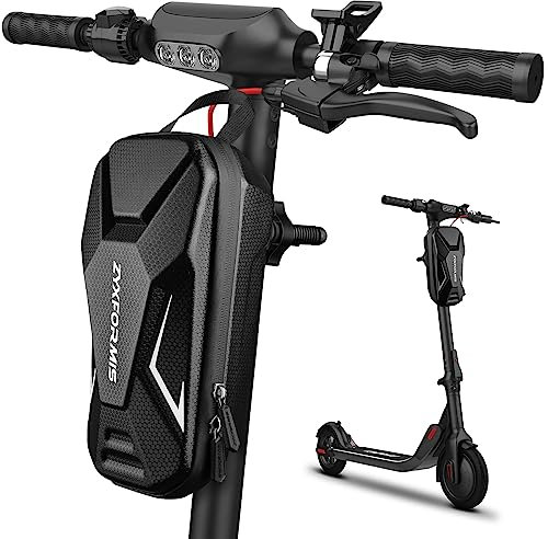 Electric Scooter Storage Bag, Scooter Accessories for Adults, EVA Waterproof Scooter Front Carrying Bag, 2L Large Capacity Universal Scooter Handlebar Bag for Xiaomi MI Mijia/Sedway Ninebot ES