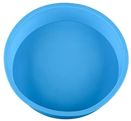 BESTonZON Moule à Gâteau Rond En Silicone 15 Cm Antiadhésif Flexible Couleur Aléatoire Compatible Congélateur Et Micro-ondes Gâteaux D'anniversaire Facile à Nettoyer