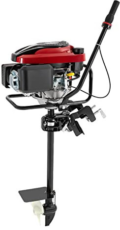 Bootsmotor, 4-Takt 8PS Außenbordmotor, Fischerbootmotor, Wasserkühlung Außenbordmotor Fischerbootmotor TCI Zündanlage, für kleine Wasserfahrzeuge, Kajaks, Kanus, Schlauchboote