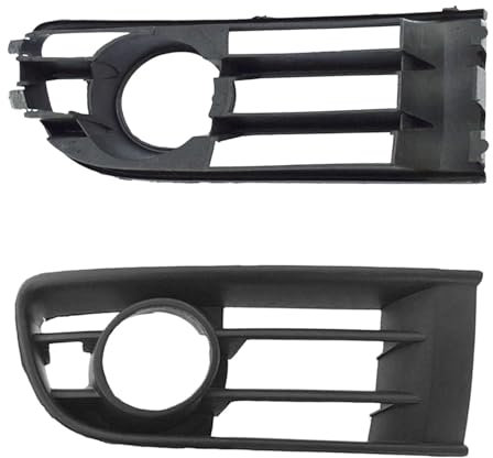 SAFWEL 1pc Links/Rechts Auto Front Stoßstange Nebel Licht Lampe Kühlergrill Abdeckung 6Q0853666 Fit for VW Polo Typ 9N 2002 2003 2004 2005 (Size : Right)
