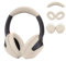 Adhiper WH-1000XM4 - Custodia protettiva per cuffie auricolari Sony WH-1000XM4, sportiva, resistente al sudore e facile da pulire (beige)