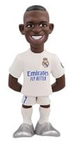 BANDAI MINIX Collectible Figurines MN18376 Figura de Vinicius, Real Madrid, Coleccionables de 12 cm para Exhibición, Idea de Regalo para Niños y Adultos, Fans de fútbol