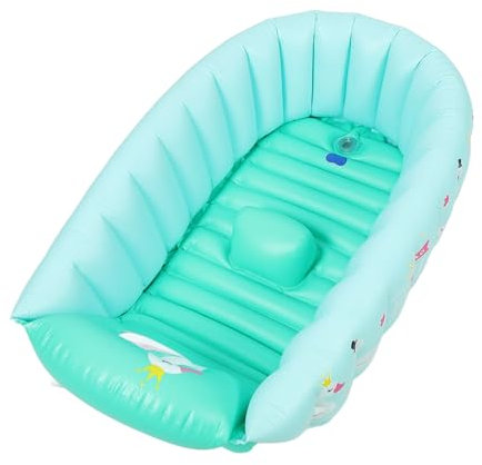 ANDRESLAD Bagnetto Gonfiabile Per Ragazzo Ragazza Vaschetta Portatile Resistente Design Spesso Perdite Perfetta Per Ragazzo Ragazza Uso Casa Piscina Giocattolo