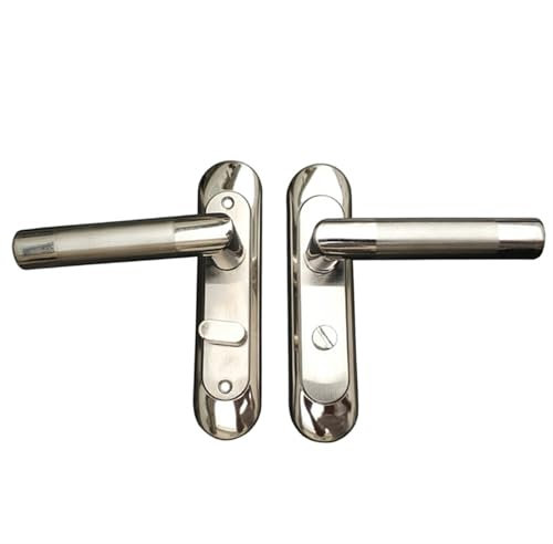 Einfaches Waschraum-Türschloss aus rostfreiem Stahl, Innentürgriff, Schloss, Bad-WC-Schloss, Möbelbeschläge, 1 Stück(35mm)